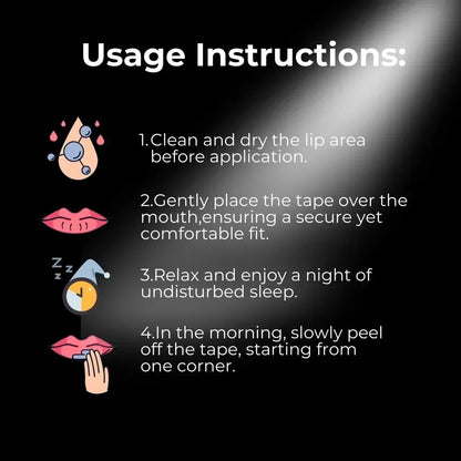 30/60Pcs Mouth Tape Sleeping